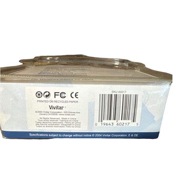 VTG 2004 Vivitar Digital Camera ViviCam 3350 New Sealed - Picture 6 of 9